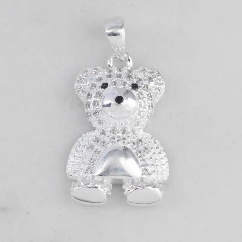 DIJE OSO RELIEVE CIRCONES
