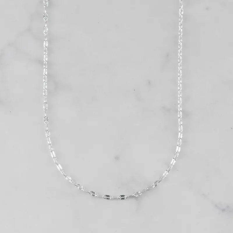 CADENA AROS DIAMANTADOS
