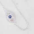 PULSERA ÓVALO CIRCONES OJO TURCO